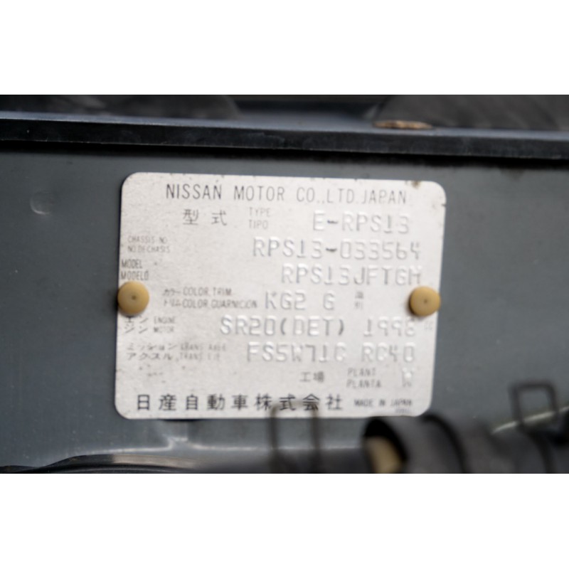 Nissan 180SX for sale (N.8396) view 52