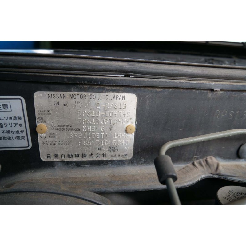 Nissan 180SX for sale (N.8260) view 65